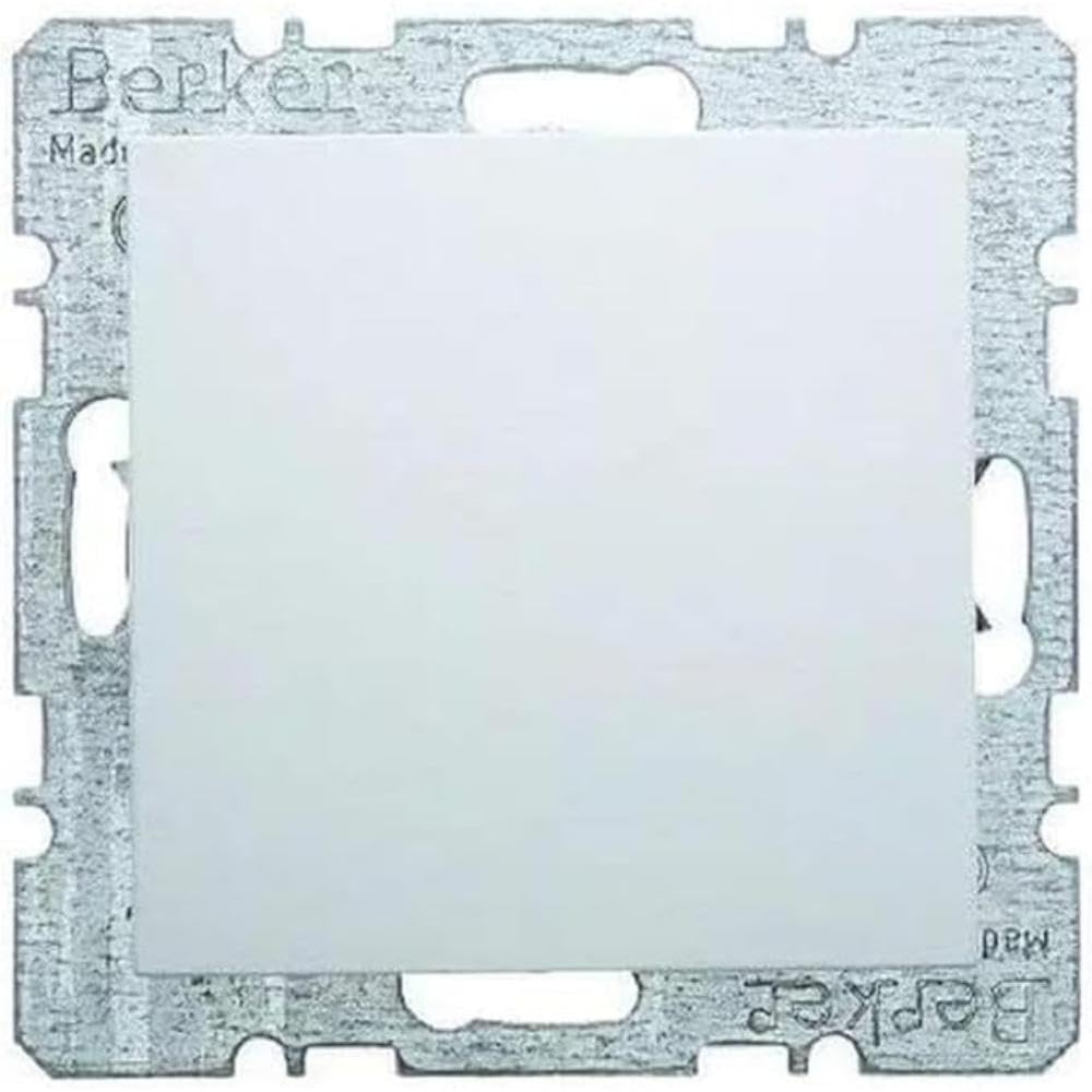 Hager B1 – Plate Blind White Plate