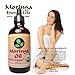 Moringa Energy Oil - USDA Organic 100% Pure Moringa Seed Oil from Cold Pressed Extraction. 4 oz glass bottle with dropper! Use to Rejuvenate and heal dry Skin & Hair with Pure Food Grade Moringa Oil
