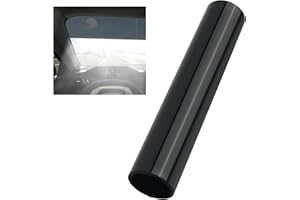 YGDMD 59.06x7.87 Windshield Tint Strip,Practical Car Window Tint Film for Blocking Light & Reducing Glare,5% VLT Car Accessories Auto Window Tints for Front Windshield (59.06x7.87)