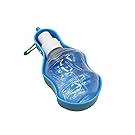 Pethouzz Portable Pet Dog Cat Travel Water Drink Bottle Bowl Foldable Travel-water Fountain (250ml)