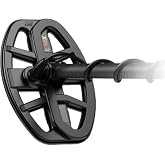 MINELAB V8X Double-D Waterproof 8" Search Coil for X-Terra PRO Metal Detector (Skidplate Included)