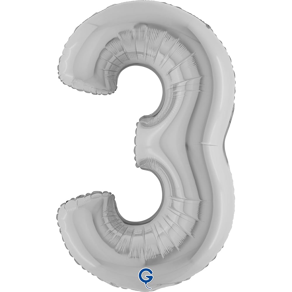 Grabo Number 3 Superloon Single Pack, Length- 40 Inch, Colour- Silver