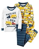 Carter's Little Boys' 4-Piece Snug Fit Cotton Pajamas