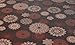 Covers For The Home Deluxe Elastic Edged Flannel Backed Vinyl Fitted Table Cover - Medallion Pattern - Small Round Oblong Oval - Fits Tables up to 40