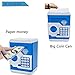 TOPBRY Piggy Bank for Kids,Electronic Password Piggy Bank Kids Safe Bank Mini Piggy Bank Toy for 3-14 Year Old Boys and Girls (Sky Blue)