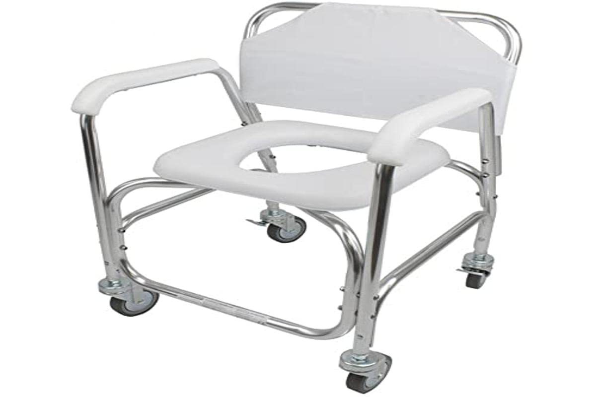 AYUDAS DINAMICAS Economical and practical shower and toilet chair