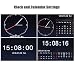 7 Inch Digital Photo Frame IPS Electronic Picture Frame High Definition(1080P)Video/Audio Player LCD Display 1024×600 USB/SD/MS/MMC Slot Support,No USB/SD Included,with Wireless Remote Control(Black)thumb 3