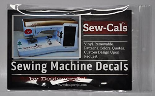 Sew-Cals Vinyl Removable Patters Sewing Machine Decals