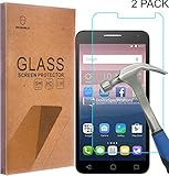 [2-PACK]-Mr Shield For ALCATEL OneTouch Pop 3 (5.5 Inch) [Tempered Glass] Screen Protector with Lifetime Replacement Warranty