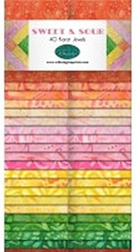 Wilington Batiks Sweet & Sour Strips