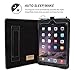 iPad Mini 3 Case, Snugg - Smart Cover with Kick Stand & Lifetime Guarantee (Black Leather) for Apple iPad Mini 3 (2014)