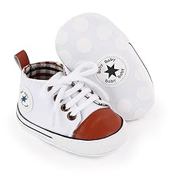 KKIIDDSS Unisex Baby Girls Boys Canvas High-top