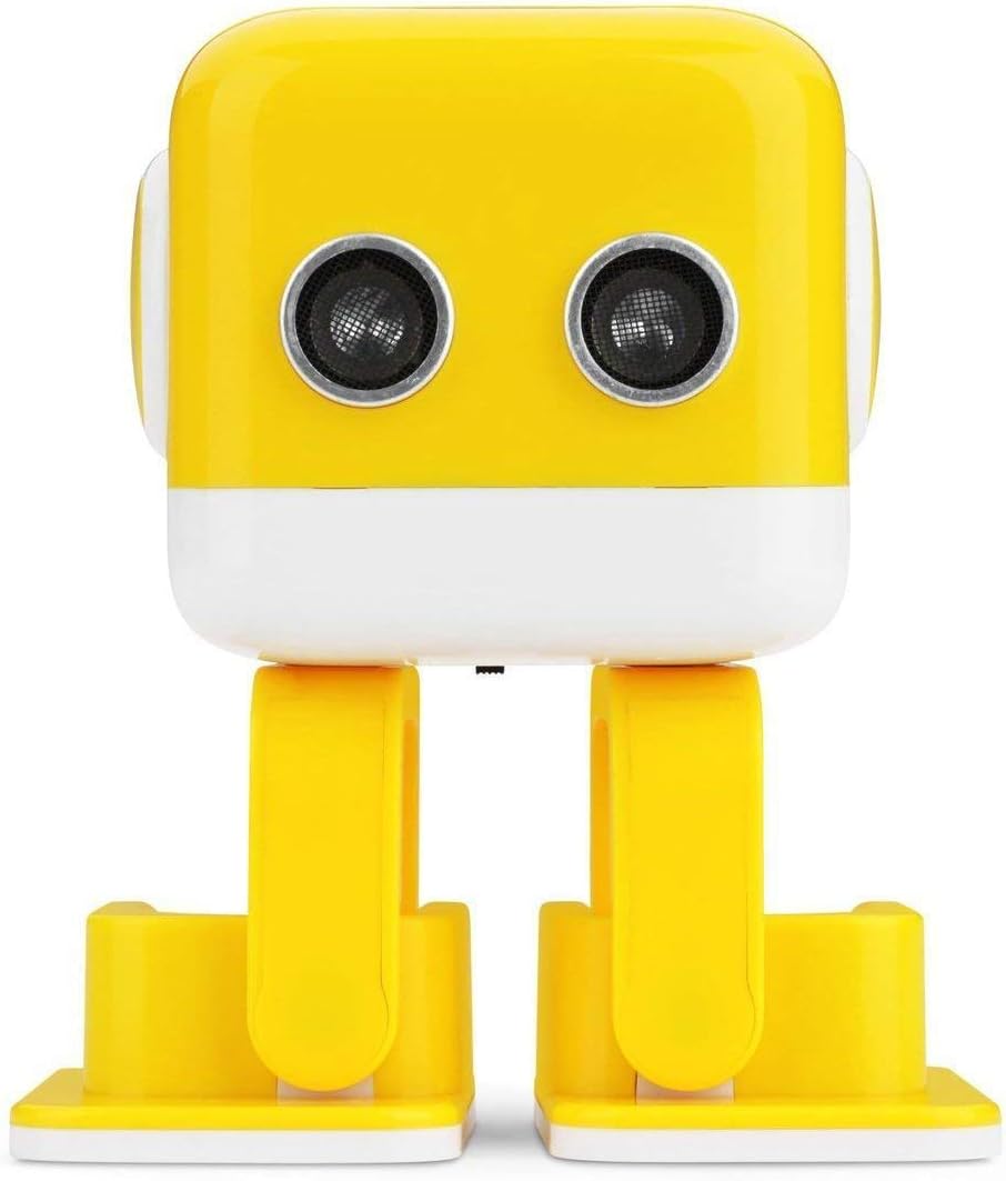 KINGBOT ToyPark RC Robot, F9 Intelligent Entertainment Electronic Smart Robot with APP Programming Bluetooth Audio and LED Light for Children's Multifunction Educational Learning Toys