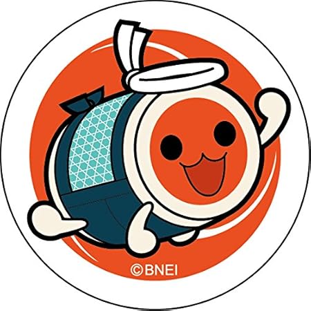 Amazon 太鼓の達人 和田どん かんバッチ F４７mm X １個 バッジ おもちゃ