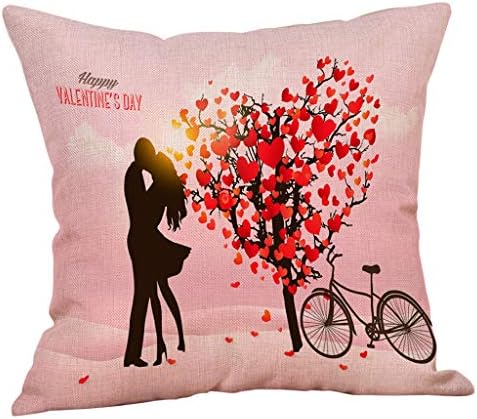 Valentines Day DeCorations Throw Pillow Cases Cafe Sofa CusHion Cover Home DeCor