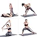 Stretching Strap with Loops for Physical Therapy-Yoga Strap for Stretching - Hamstring Stretch Strap with 10 Loops - FlexStrap for Lower Back Pain - Stretching Exercise Instructions