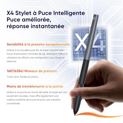 XPPen Artist 12 3rd (2025 Edition) Graphic Drawing Tablet with 12 Inch Screen, X4 Precise Stylus Pen, 2 X-Dial Wheels, 8 Shortcuts, Stand Supplied, Perfect for Nomadic Creatives
