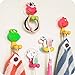 Sealive 5pcs Cartoon Kids Toothbrush Holder - 8pcs Toothpaste Tube Squeezer Dispensers Included - Animals Kids Wall Mount Toothbrush Holder Set Suction Hooks For Motivating Your Kid To Brush Teeth