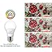 Litevance 12V-24V AC/DC 12W LED Edison Bulbs,12W 1050lumen A19 E26 Light Bulbs, Low Voltage Light Bulbs for Off Grid Solar Lighting Marine Boat RV 12V Interior Lighting for Camper (4000K Cool White)