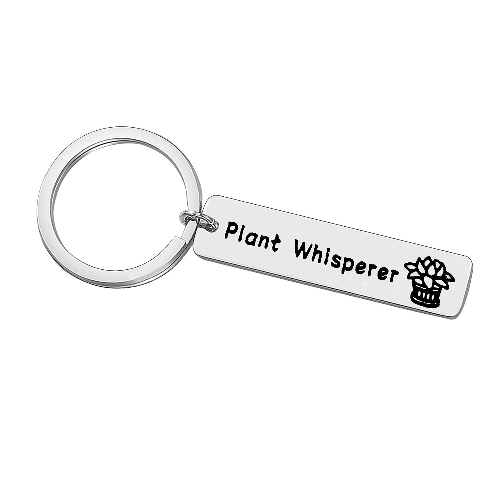Ximalun Gardener Gift Plant Lover Gift Plant Whisperer Keyring Gardener Jewelry Plant Jewelry Plant Whisperer Gift Plant Lady Gifts Plant Lover Present for Women Men Friends Family