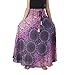 Lannaclothesdesign Women's Long Maxi Skirt Bohemian Gypsy Hippie Style Clothing