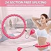 Ansharinc-Weighted-Hula-Hoops-for-Adults-and-Kid-Fitness-Hula-Hoops-at-Home-and-Office-Smart-Hula-Hoops-for-Weight-Loss-1kg-Adjustable-Weighted-Hula-Hoop-for-Exercise Weighted Hula Hoops for Adults and Kids , Smart Hula Hoops for Weight Loss, 1kg/52inch Adjustable Weighted Hula Hoop for…