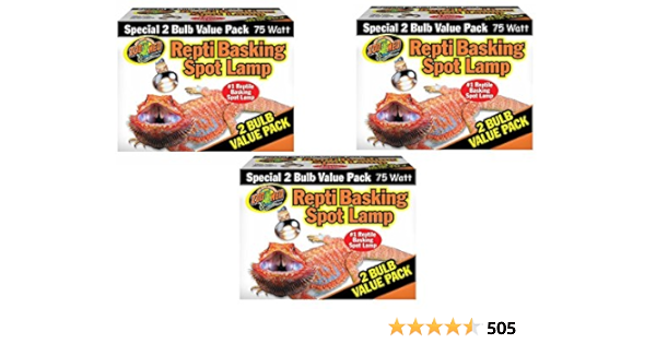 zoo med basking spot lamp 50w