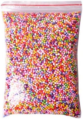 1 Pack DIY Snow Mud Particles Accessories Slime Balls Small Tiny Foam Beads For Floam Filler For DIY Supplies Funny Toys
