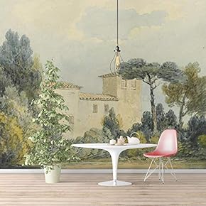 Wall Murals Self-Adhesive Removable The Dogana and San Giorgio Maggiore by Joseph Mallord William Turner Wallpaper Home Decoration for Living Room,Bedroom - 66x96 inches