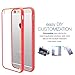Costyle 10pcs/lot 10 Colors Soft Clear Back Hard Cover Slim Scratch-Resistant Case Skin Compatible iPhone 6 Plus iPhone 6S Plus 5.5 INCH-Black White Pink Hot Pink Purple Red Yellow Purple Green Blue