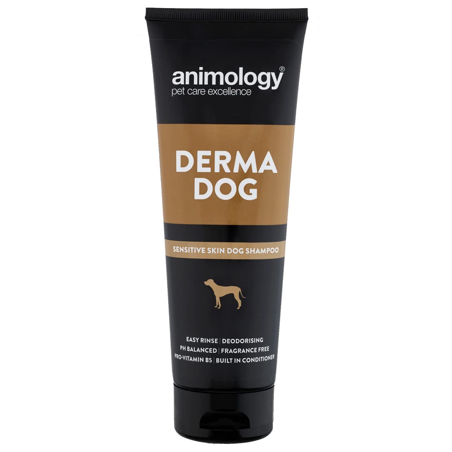 Animology Derma Dog Fragrance Free Mild Dog Shampoo 250ml