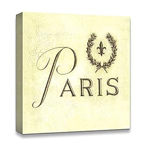 Canvas Wall Art Abstract Antique Style Design Painting Artwork for Home Prints Framed - 12x12 inches