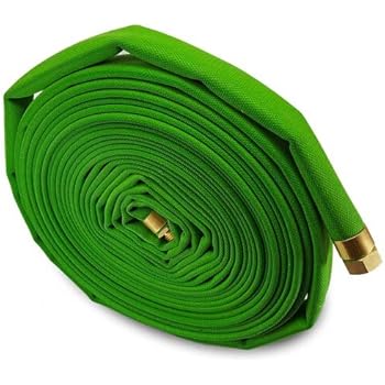 Amazon.com : Wasp Forestry Grade Lay Flat Hose with Garden Thread, 25