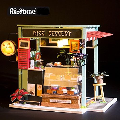 Robotime Ice Cream Station, DGM06, Mixed,195x175x175mm - Image 3