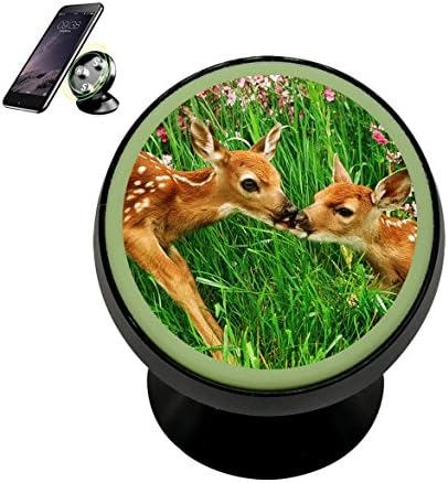 HACol Baby Deer Magnetic Phone Car Mount Holder,360 Rotation Magnetic Car Phone Holder Stand
