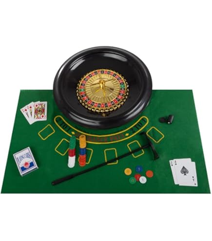 StealStreet 72-Inch Roulette & Blackjack Casino Felt Layout Cloth - LV705R (Recreational)