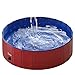 Fuloon PVC Pet Swimming Pool Portable Foldable Pool Dogs Cats Bathing Tub Bathtub Wash Tub Water Pond Pool Kiddie Pools for Kids in The Garden
