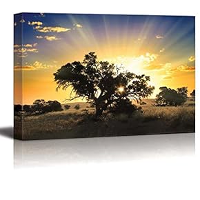 Tree at Sunrise Wall Decor