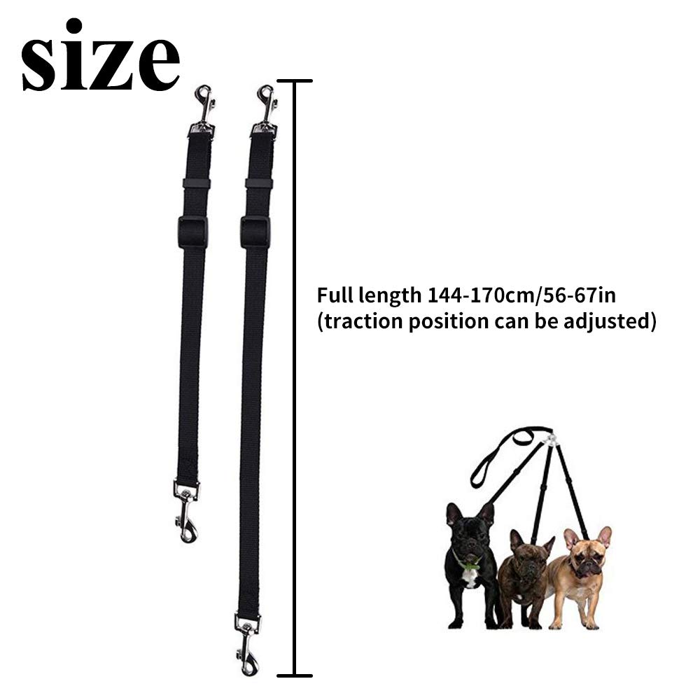 three dog leash coupler