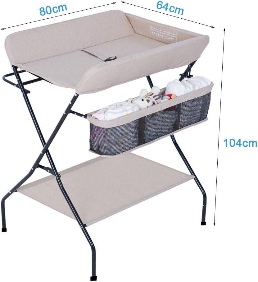 folding changing unit