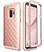 Clayco Hera Series Full Body Rugged Protector Case for Samsung Galaxy S9 (2018 Release), Rose Gold
