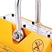 BestEquip 2PCS Steel Magnetic Lifter 660 LB Metal Lifting Magnet 300 KG 2PCS Neodymium Magnetic Lift Hoist Shop Crane (2PC)