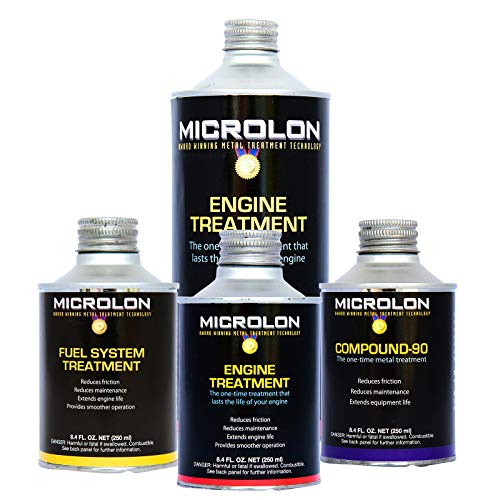 Microlon MIL Standard Engine Treatment Kit 8 Cylinder (Over 5.7 Liters)
