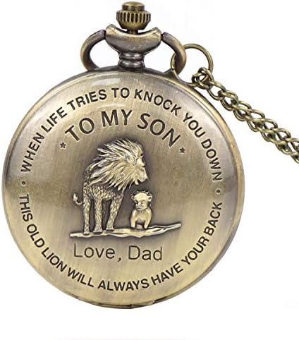 FUNGORGT Mens Pocket Watch Birthday Gifts from Unique Gift Ideas for Christmas Fathers Day Pocket Watch