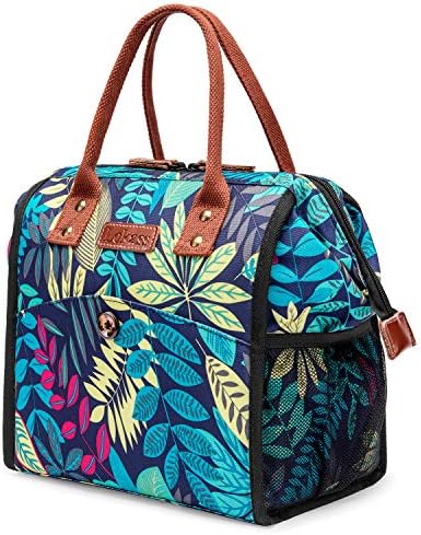 Lunch Bag, Insulated Iunch Bag, Freezable Durable Large Lunch Tote, Deep Freezer Meal Prep Bag, Foldable Bento Bag Women/Kids, Toddler Feeding Utensils