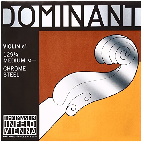 Thomastik-Infeld 129.13999999999999 Dominant Violin String, Single E String, 129, 1/4 Size, Chrome Steel, Ball End