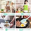 11in1 Silicone Cooking Kitchen Utensil Set, BPA Free Non Toxic Heat Resistant Nonstick Silicone Turner Tongs Spatula…