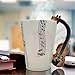 Giftgarden Ceramic Coffee Mug with Music Violin Handle