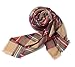 POSESHE Stylish Warm Blanket Scarf Gorgeous Wrap Shawl, A Brown Red-2, One Size