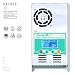 PowMr MPPT Charge Controller 60 amp 48V 36V 24V 12V Auto - Max 190VDC Input LCD Backlight Solar Charge for Vented Sealed Gel NiCd Lithium Battery【Software Update Version】(MPPT-60A) primary